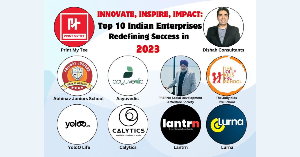 Innovate, Inspire, Impact: Top 10 Indian Enterprises Redefining Success in 2023
